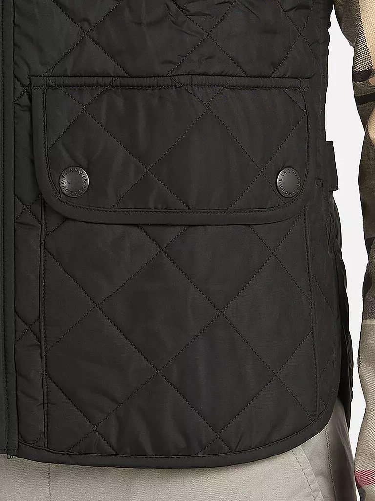 BARBOUR | Steppgilet LOWERDALE | schwarz