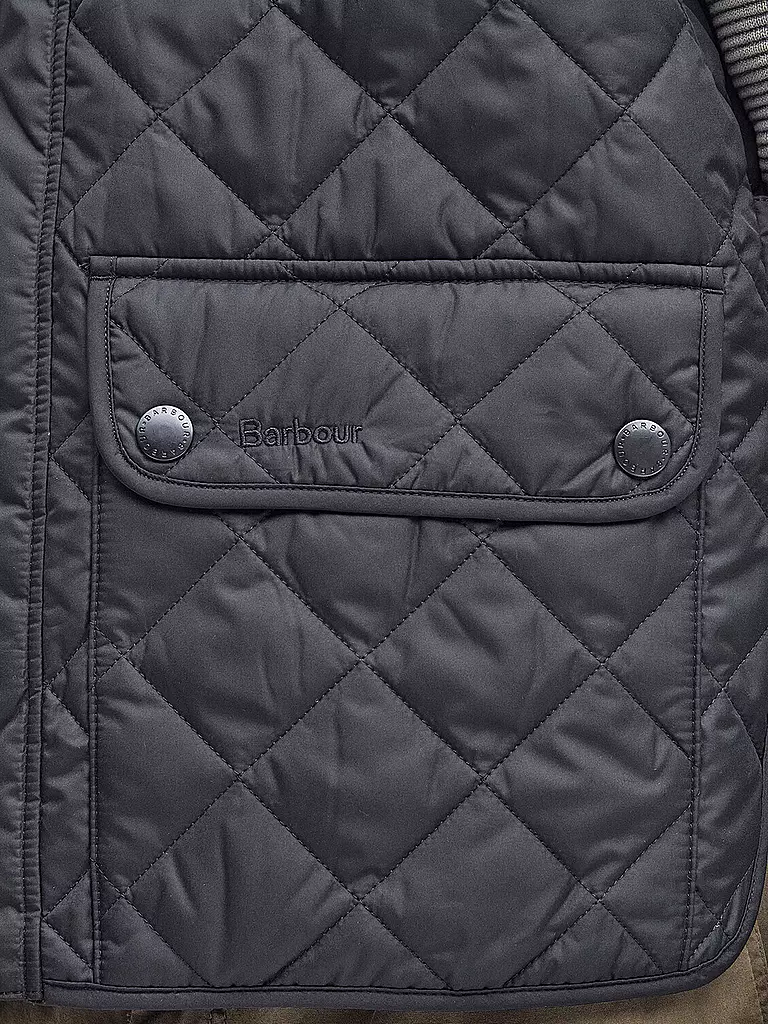 BARBOUR | Steppgilet LOWERDALE | dunkelblau