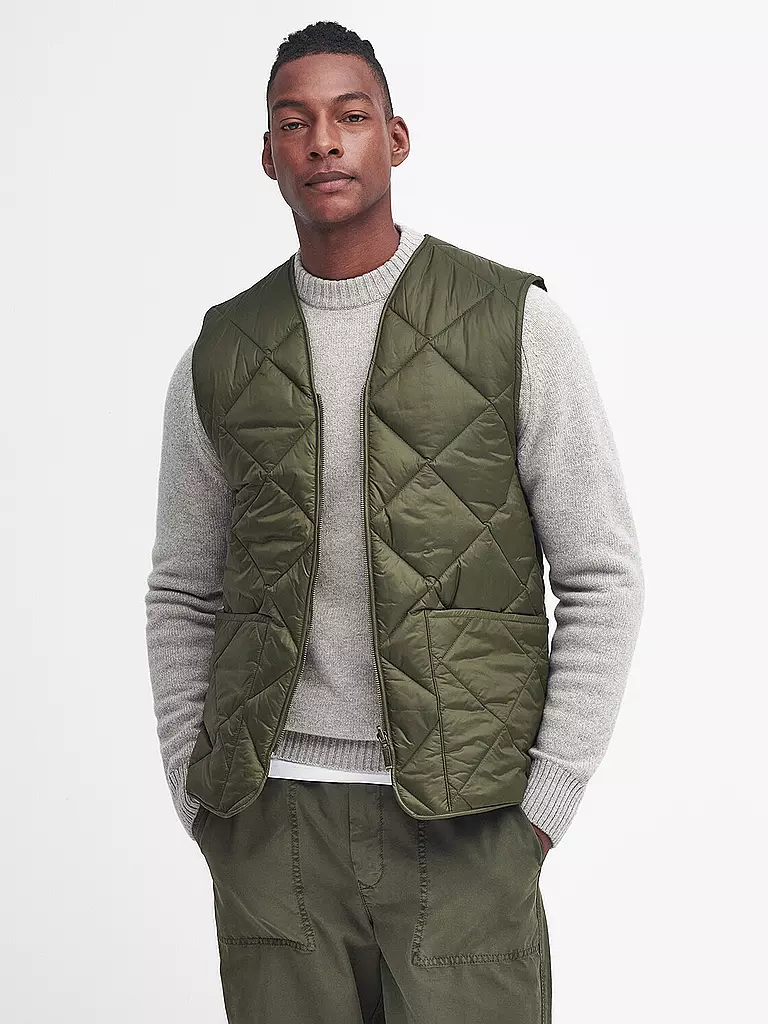 BARBOUR | Steppgilet | grün