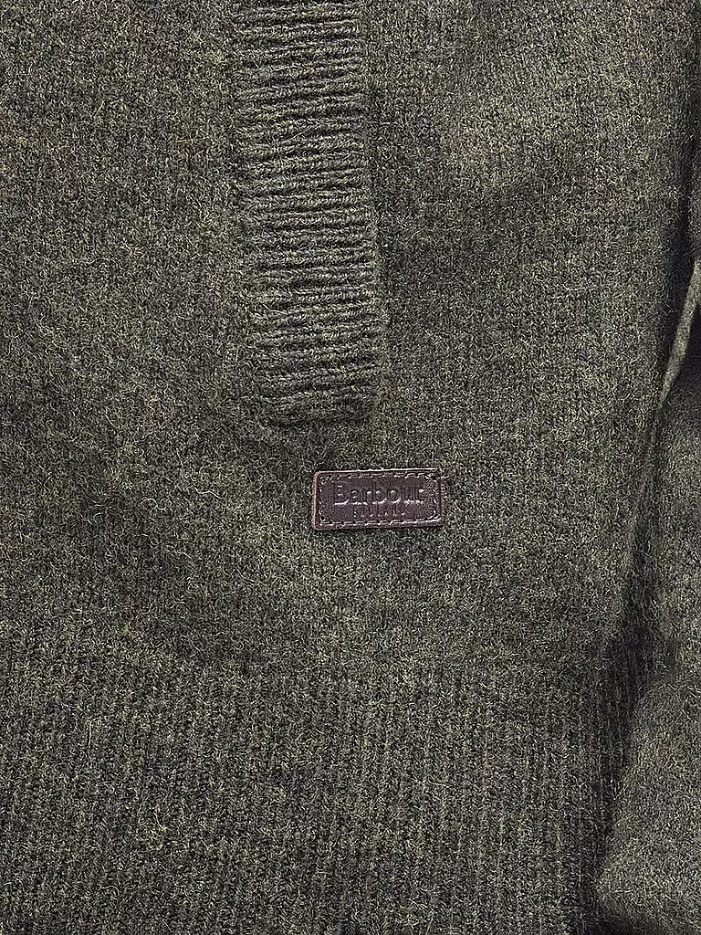 BARBOUR | Strickjacke ESSENTIAL | olive