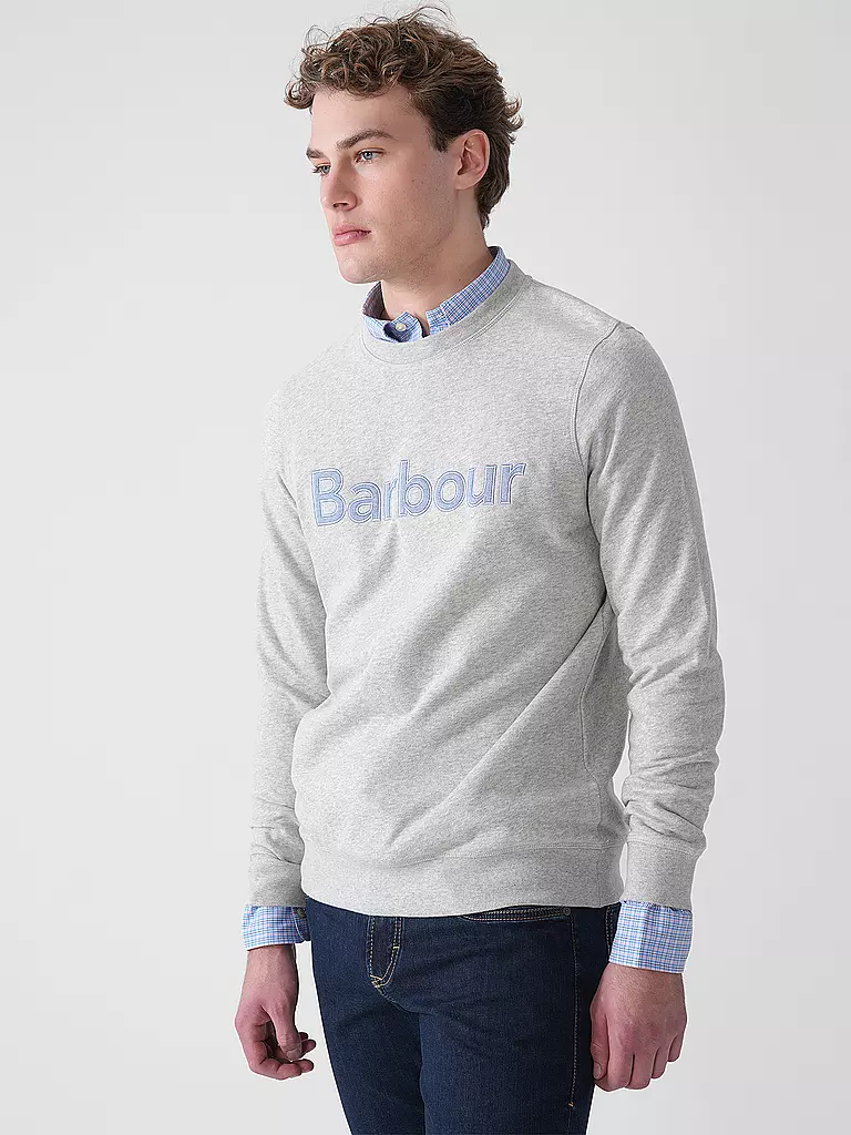 BARBOUR | Sweater  | grau