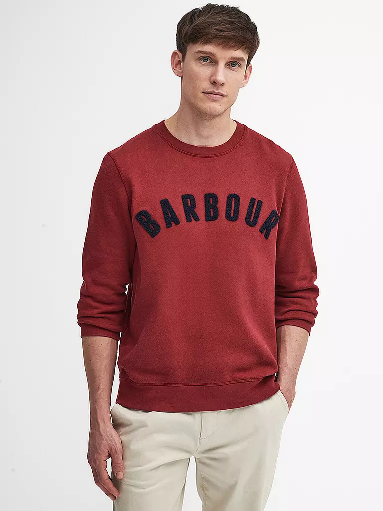 BARBOUR | Sweater | rot