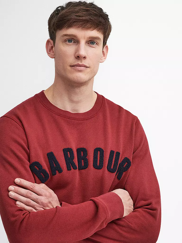 BARBOUR | Sweater | rot