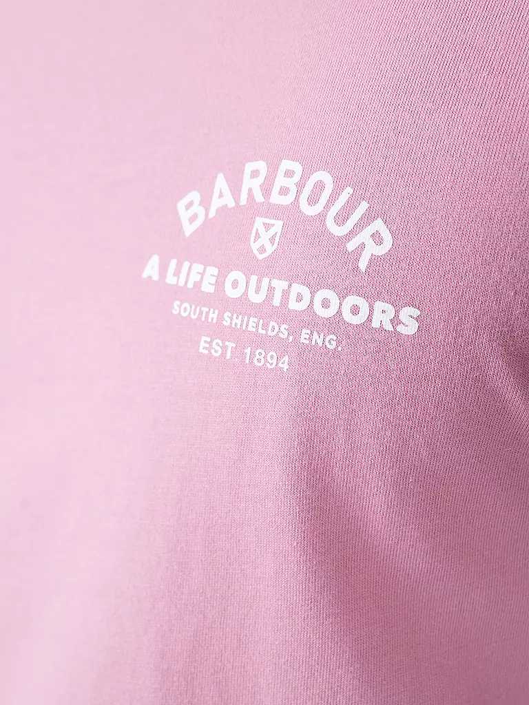 BARBOUR | T-Shirt  | rosa