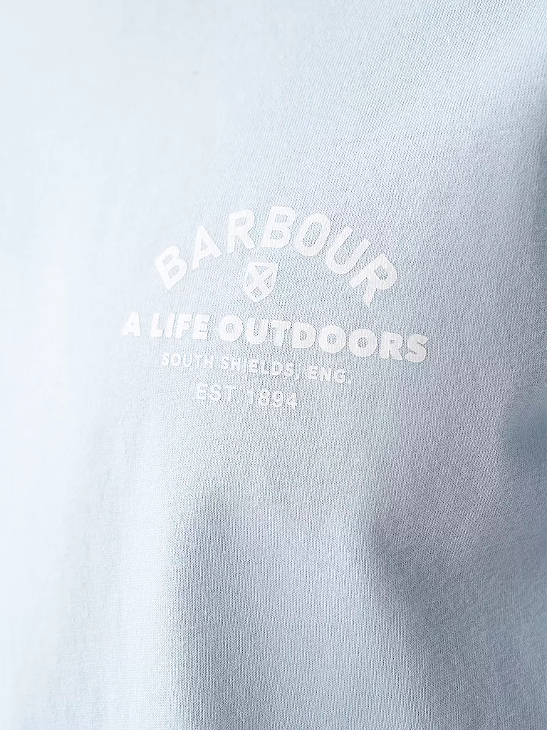 BARBOUR | T-Shirt  | hellblau