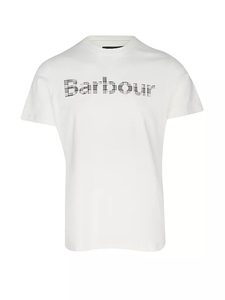 BARBOUR | T-Shirt KILNWICK | weiss