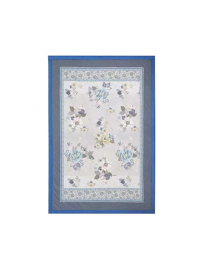 BASSETTI | Tagesdecke - Plaid HANAMI 135x190cm Blau | hellblau