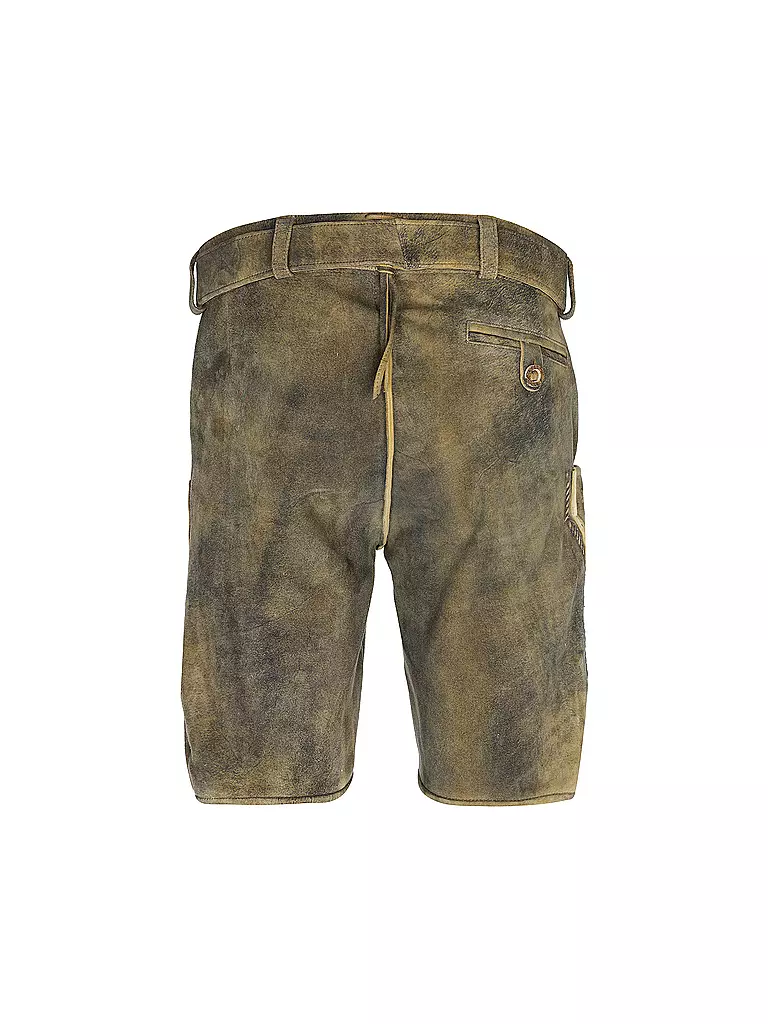 BECKERT | Lederhose FLACHAU | braun