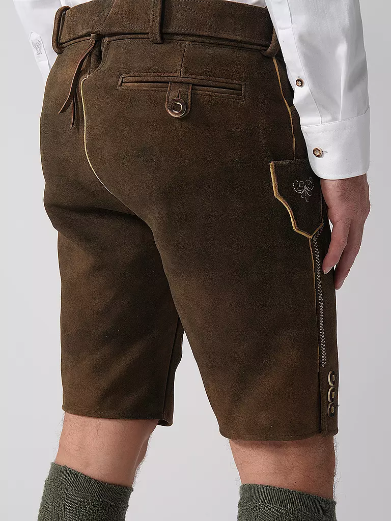 BECKERT | Lederhose LEO  | hellbraun