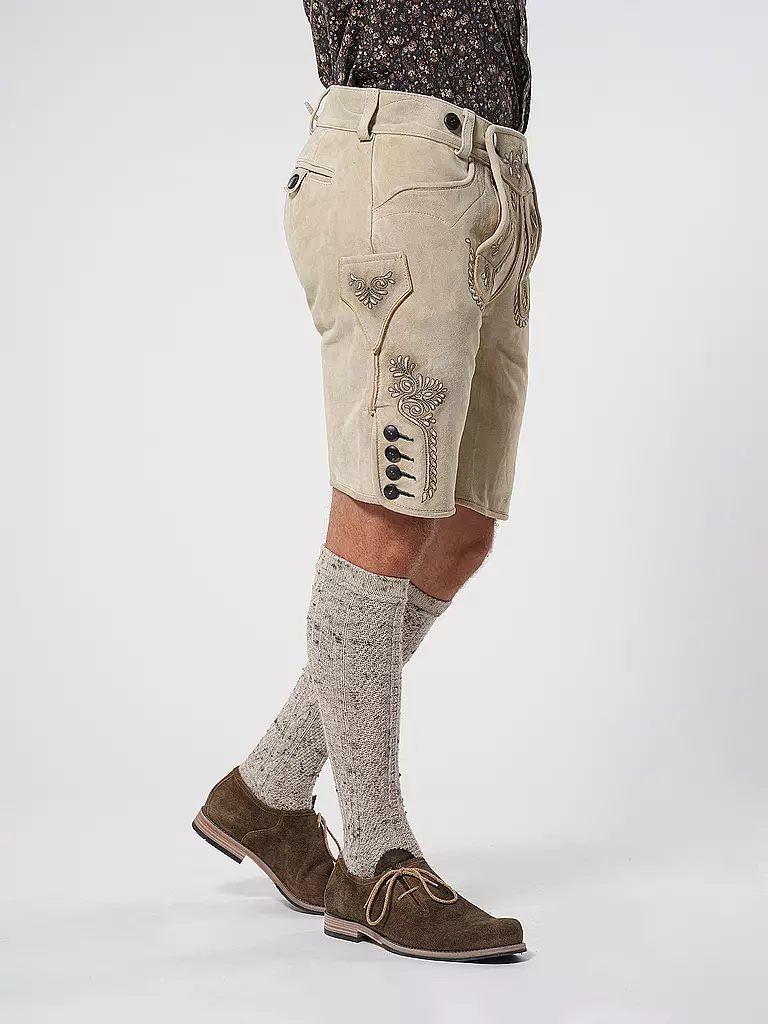 BECKERT | Lederhose | creme