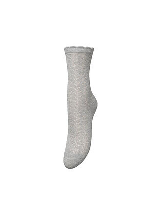 BECKSÖNDERGAARD | Damen Socken LEOFA Light Grey Melange 