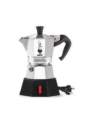 BIALETTI | Espressokocher elektrisch MOKA 2 Tassen Alu / Schwarz