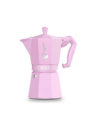 BIALETTI | Espressokocher EXCLUSIVE MOKA 3 Tassen Rosa