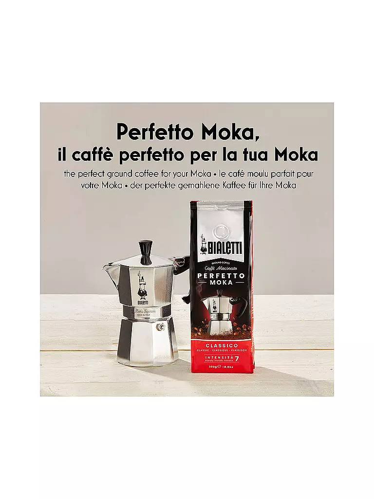 BIALETTI | Kaffee gemahlen 250g PERFETTO MOKA CLASSICO | braun