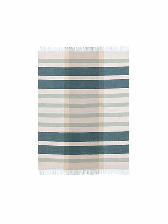 BIEDERLACK | Tagesdecke - Plaid 150x200cm Teal-Charming 