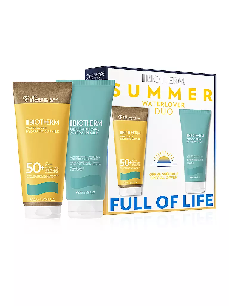 BIOTHERM | Geschenkset - Summer Waterlover Duo Set SPF50 2x200ml | keine Farbe