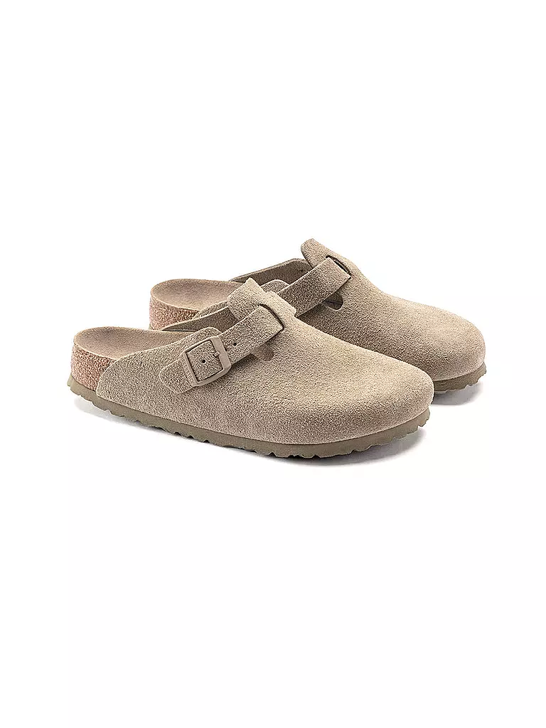 BIRKENSTOCK | Clogs Weichbettung BOSTON  | beige