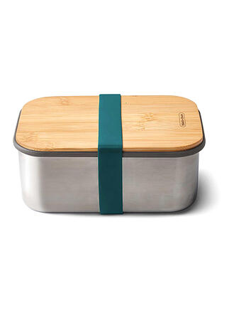 BLACK+BLUM | Frischhaltedose - Lunchbox gross 19x13,5cm Ozean/Edelstahl