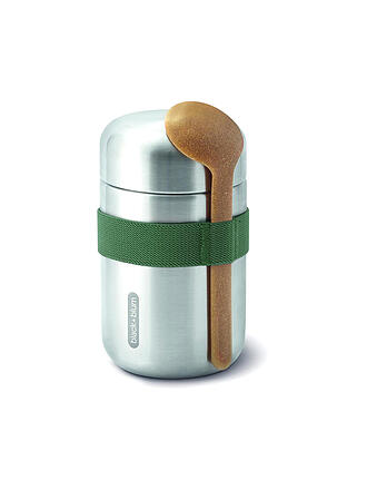 BLACK+BLUM | Thermosbehälter - Food Flask 400ml Olive/Edelstahl