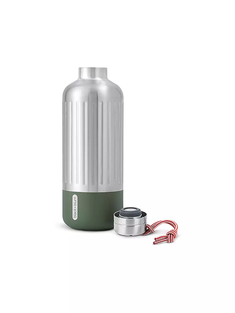 BLACK+BLUM | Isolierflasche EXPLORER 0,85l Olive/Edelstahl | olive