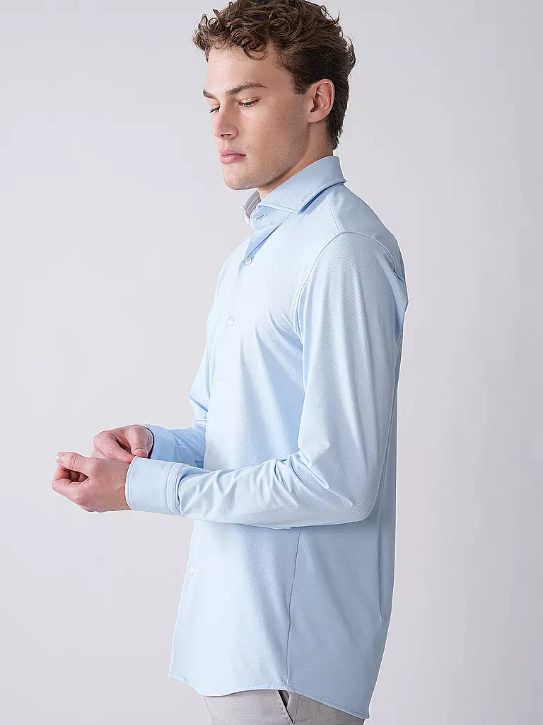 BOSS | Hemd Slim Fit HANK  | hellblau