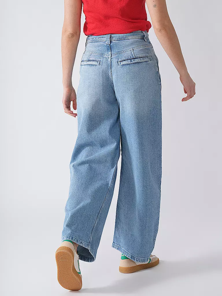 BOSS | Jeans Balloon Fit PLEATED | blau