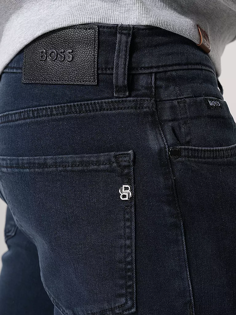 BOSS | Jeans Regular Fit RE-MAINE | dunkelblau