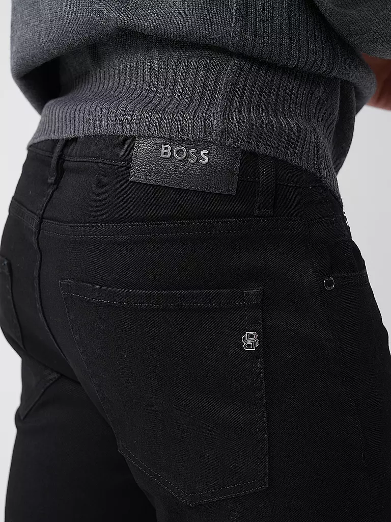 BOSS | Jeans Slim Fit DELAWARE | schwarz