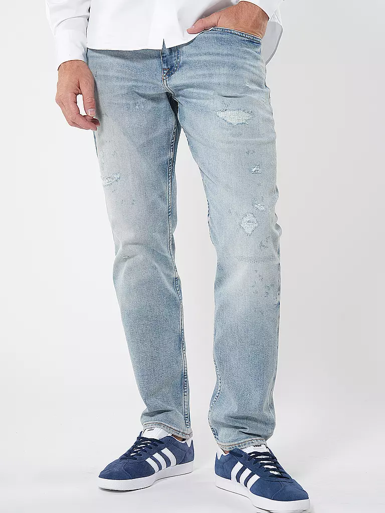 BOSS | Jeans Tapered Fit TROY | hellblau