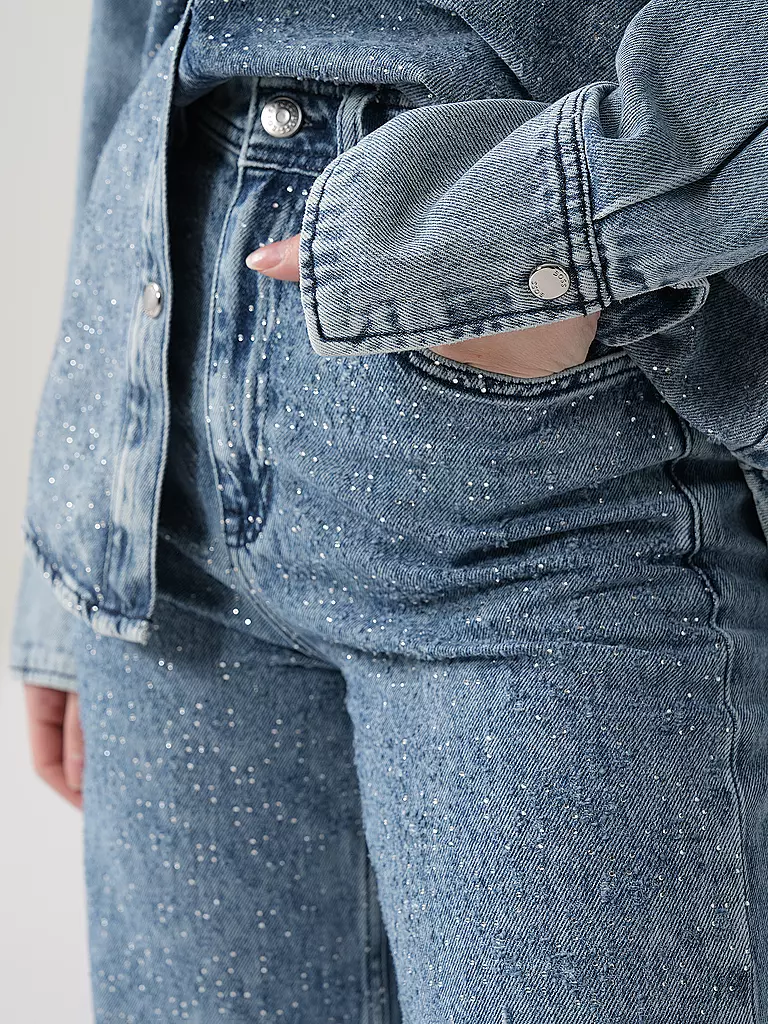 BOSS | Jeans Wide Leg Fit MARLENE | blau