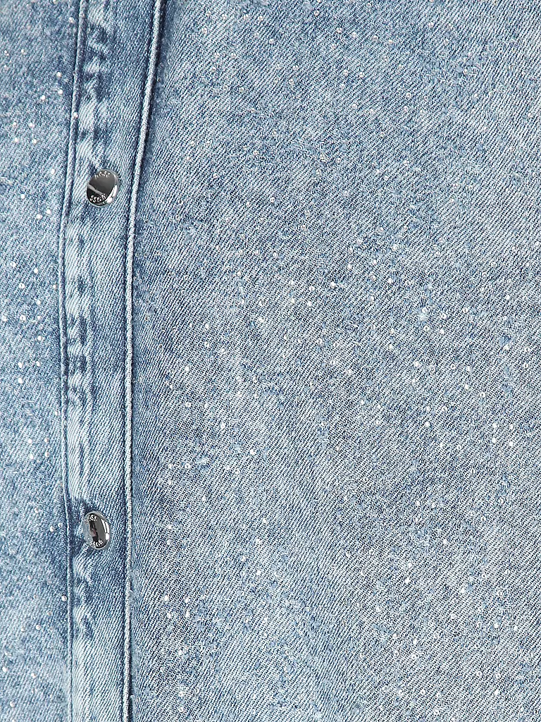 BOSS | Jeansbluse  | blau