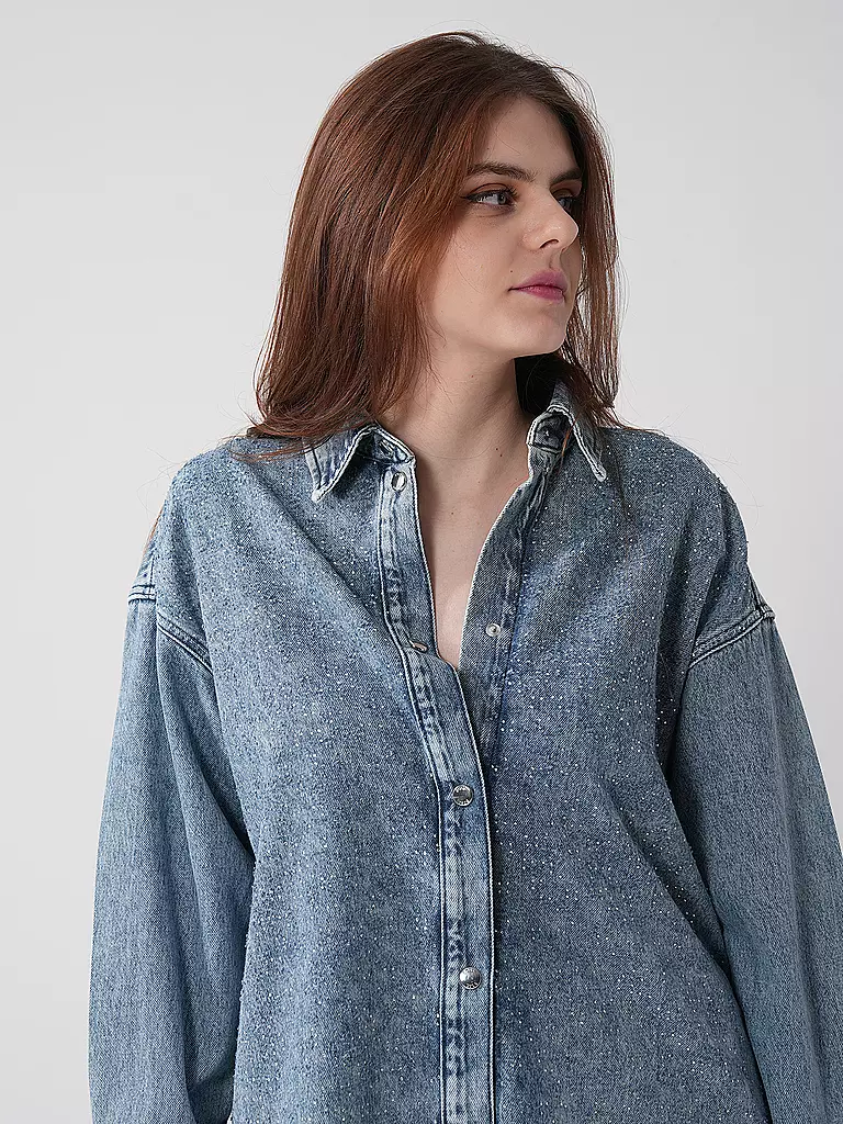 BOSS | Jeansbluse C_DENIM | blau