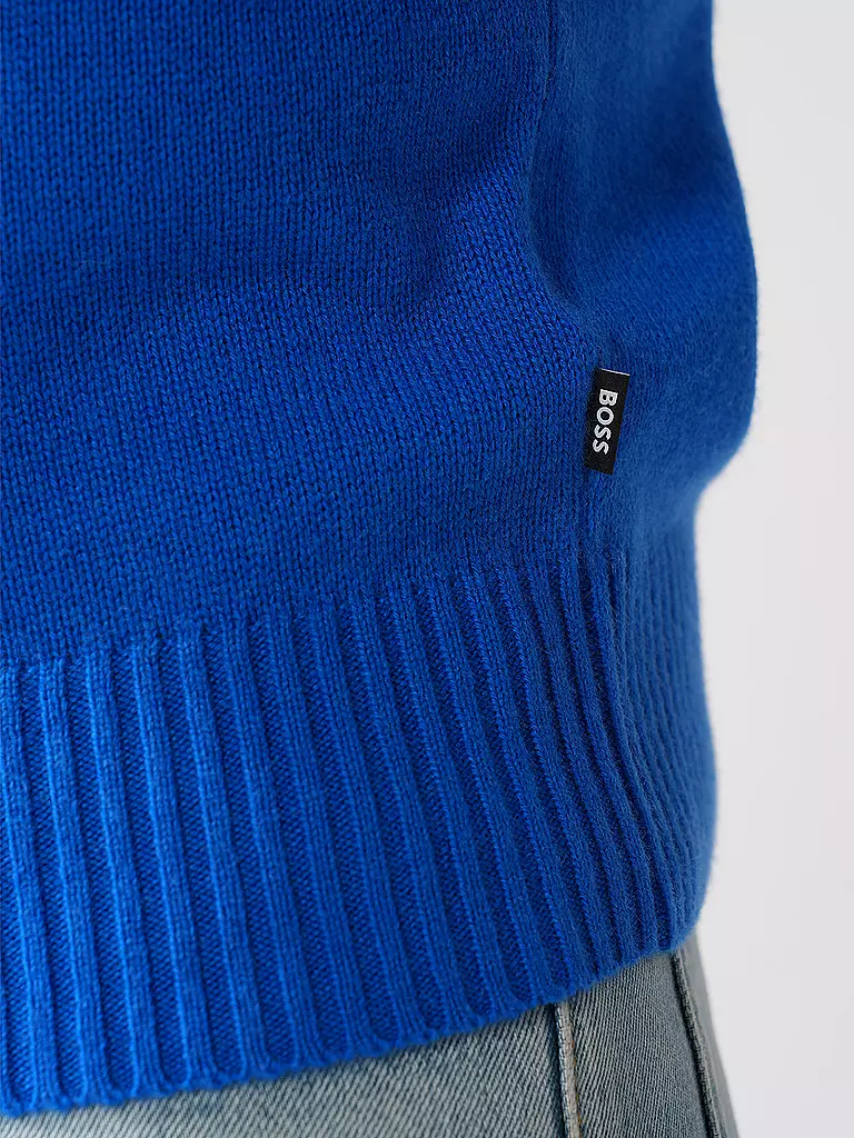 BOSS | Kaschmirpullover | blau