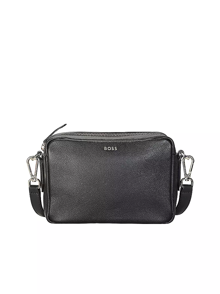 BOSS | Ledertasche - Mini Bag ALYCE | schwarz