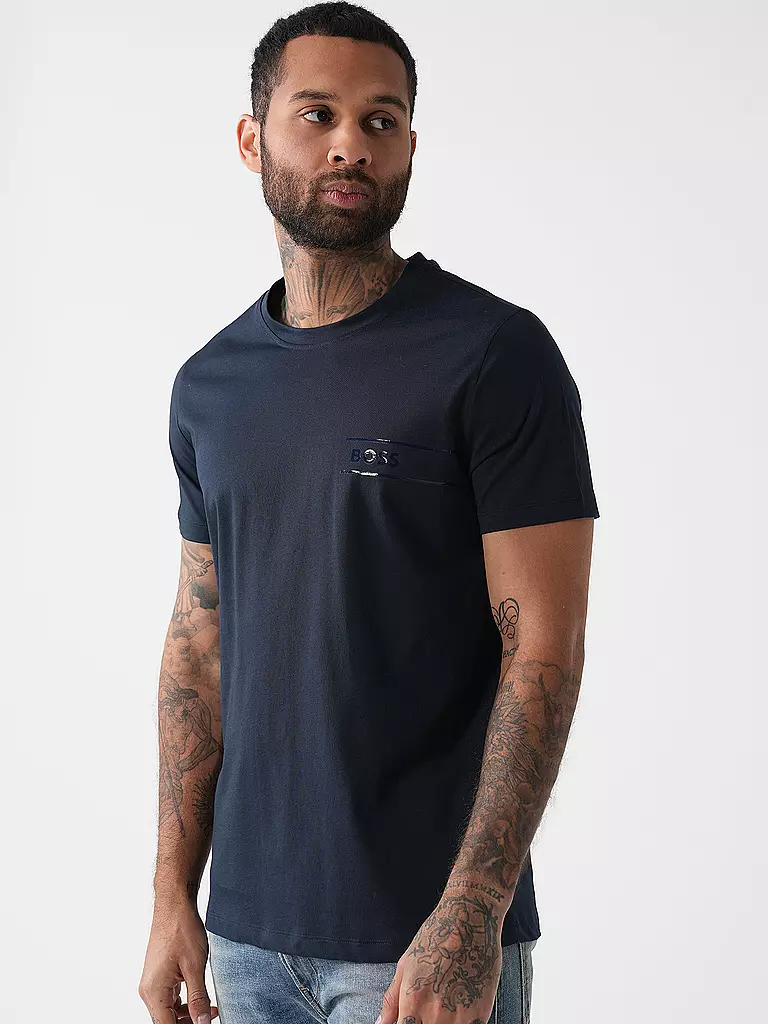 BOSS | Loungewear Shirt 2er Pkg. | blau