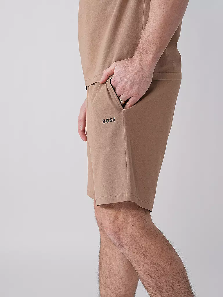 BOSS | Loungewear Shorts  | hellbraun