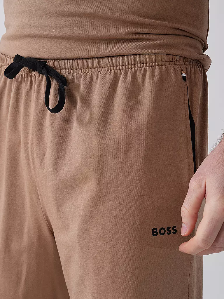 BOSS | Loungewear Shorts  | hellbraun