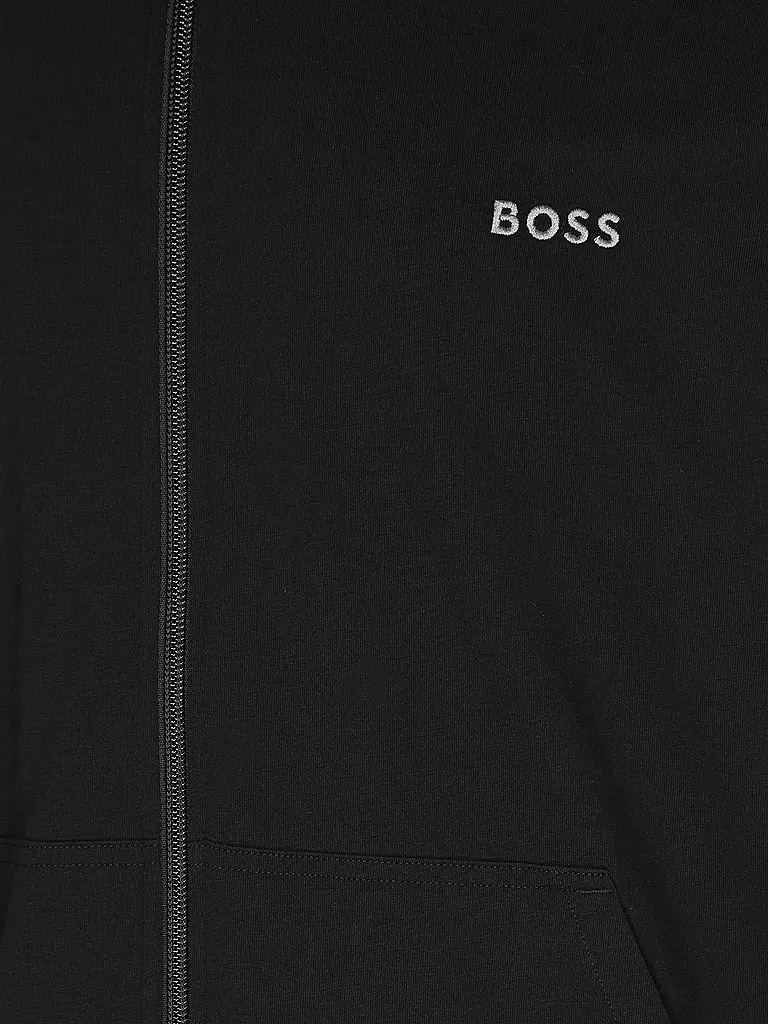 BOSS | Loungewear Sweatjacke | dunkelblau