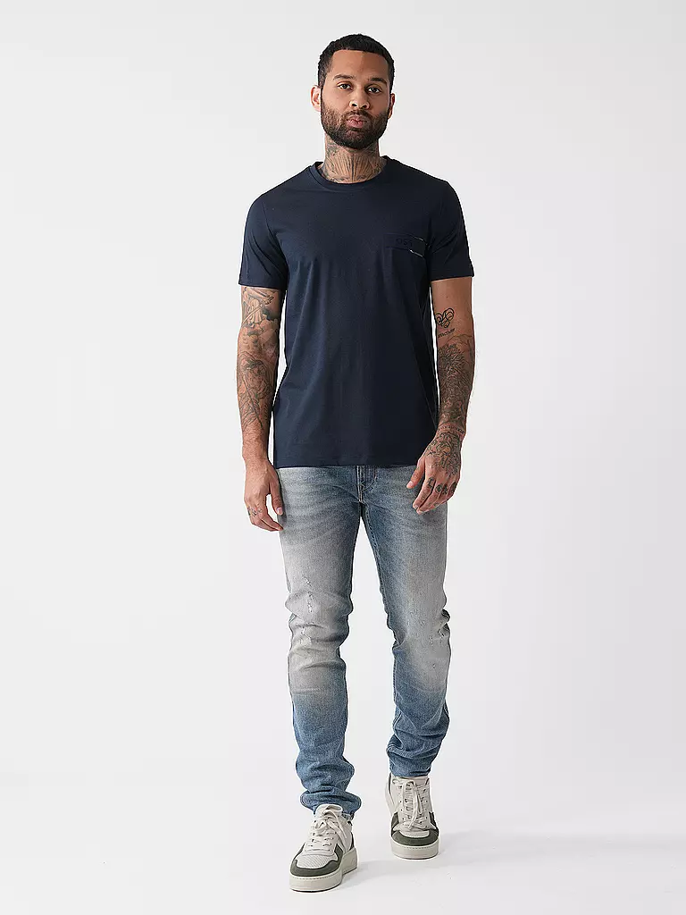 BOSS | Loungewear T-Shirt  | blau