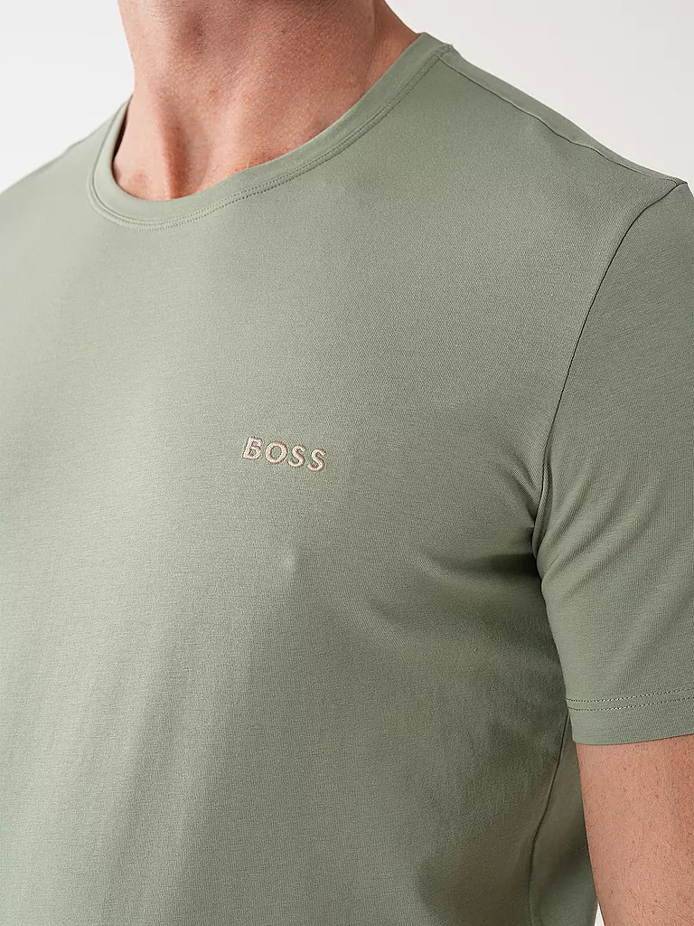 BOSS | Loungewear T-Shirt  | hellgrün