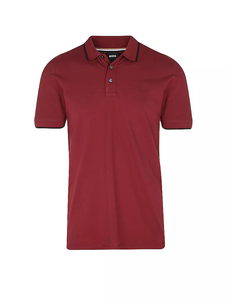 BOSS | Poloshirt PARLAY 190 | rot