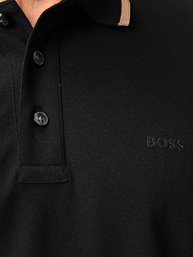 BOSS | Poloshirt PARLAY 190 | schwarz