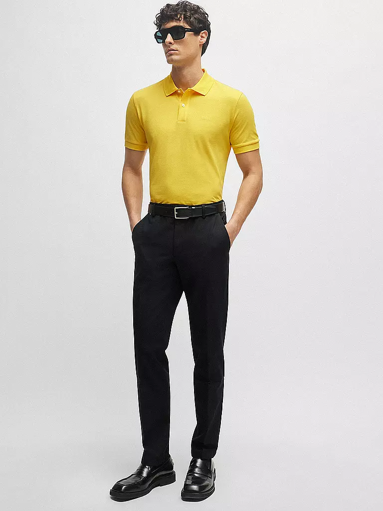 BOSS | Poloshirt Regular Fit PALLAS | gelb