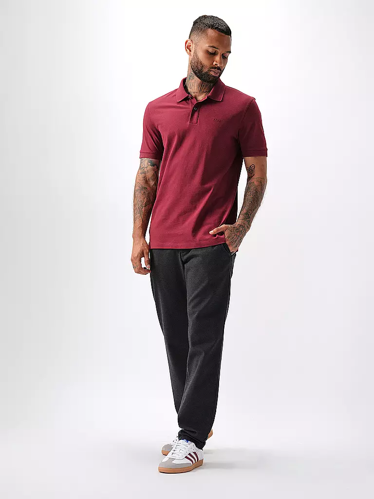 BOSS | Poloshirt Regular Fit PALLAS | rot