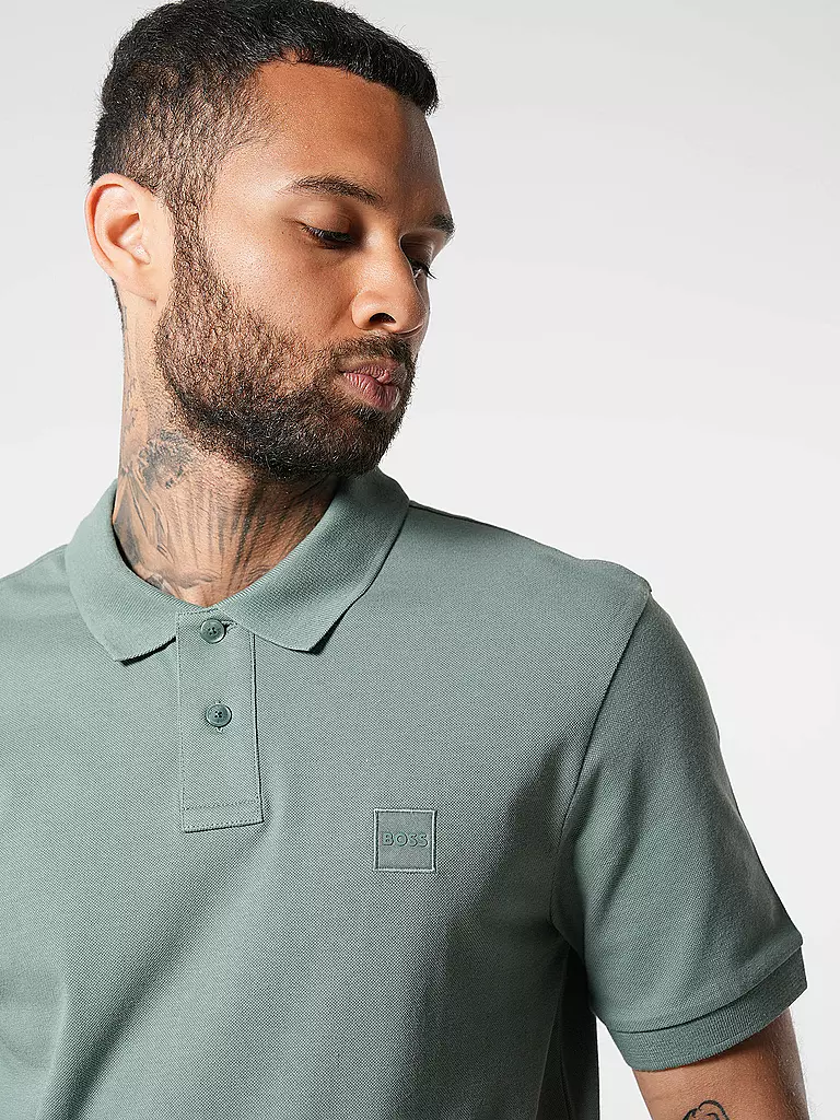 BOSS | Poloshirt Slim Fit PASSENGER | grün