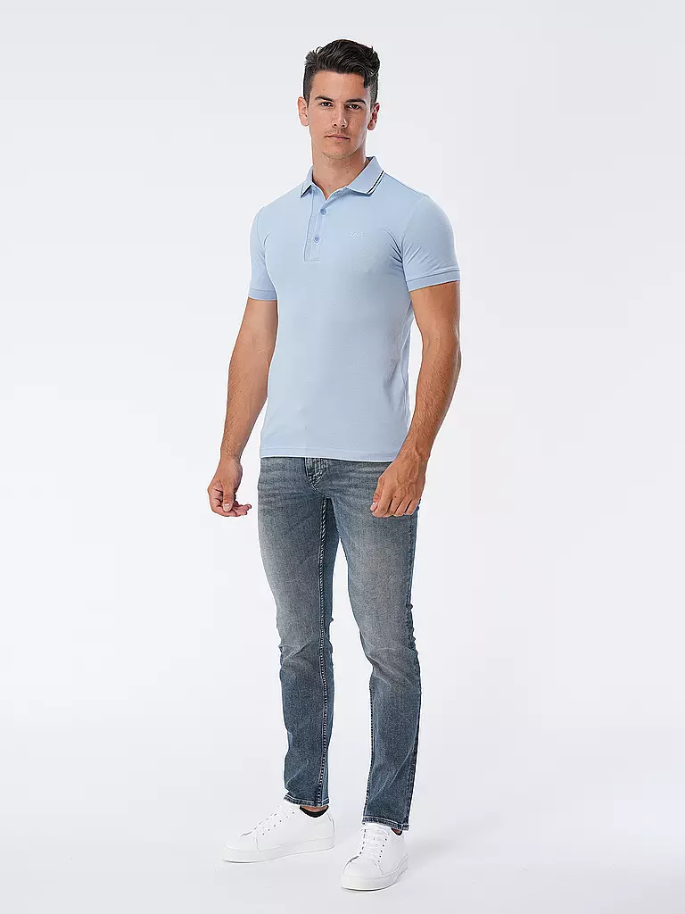 BOSS | Poloshirt Slim Fit PAULE 4 | hellblau