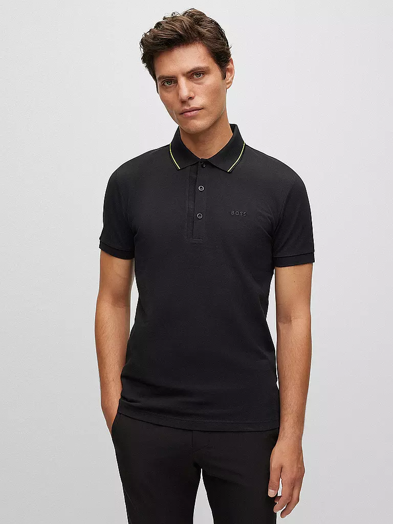 BOSS | Poloshirt Slim Fit PAULE 4 | grau