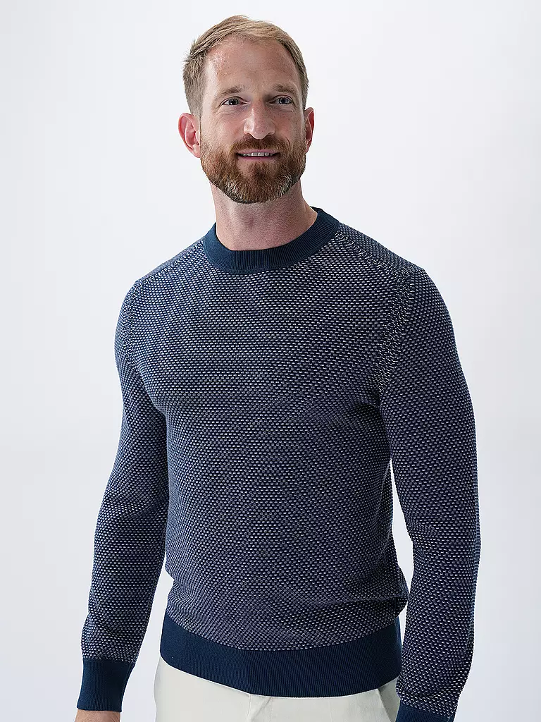 BOSS | Pullover KAPOSKI | blau