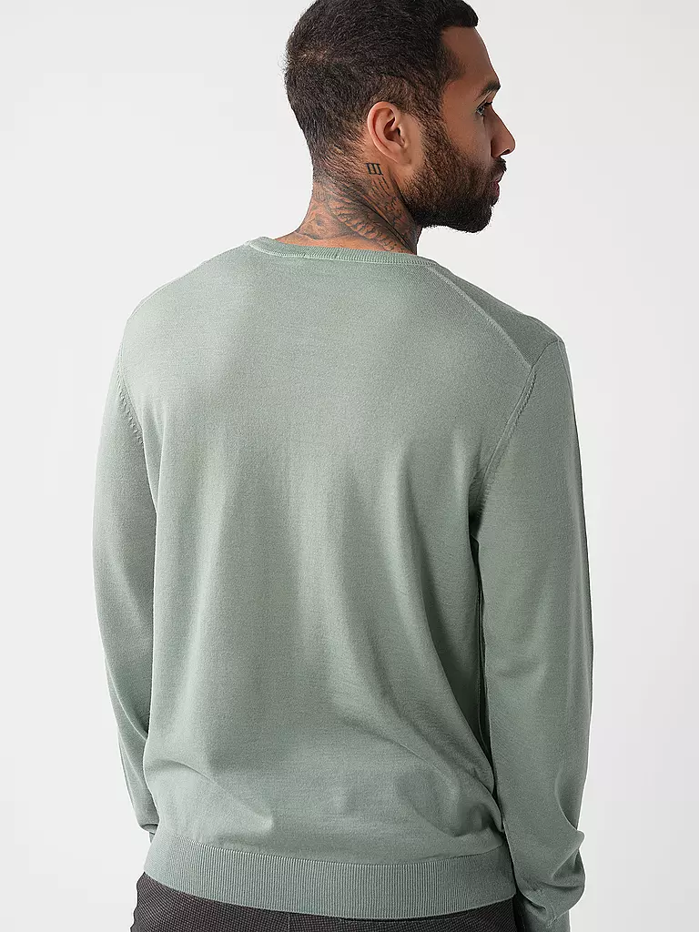 BOSS | Pullover Slim Fit LENO-P | creme