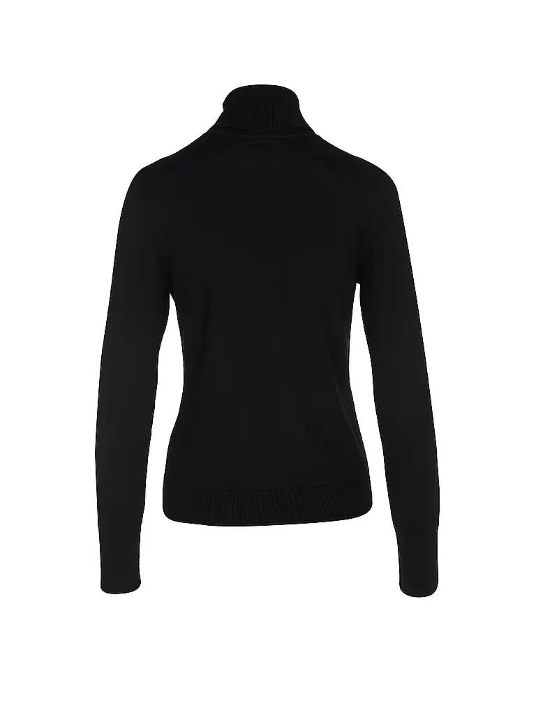 BOSS | Rollkragenpullover FASECTA | schwarz